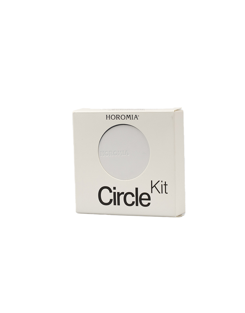 Circle Kit Disco Black/Pelle Blanc De Blanc